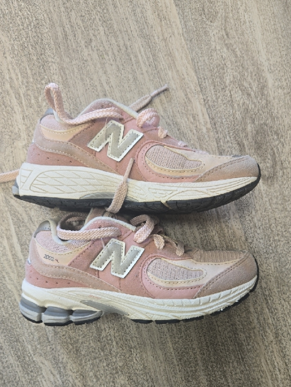 Kids Casual Pink Lace-Up Running Sneakers